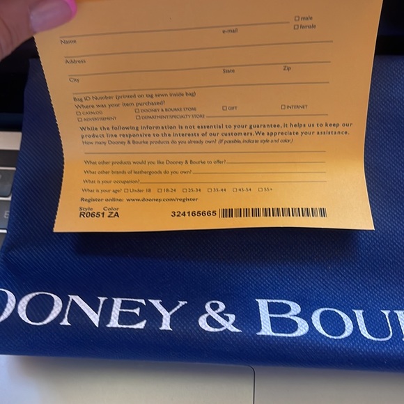 Dooney & Bourke leather Brielle tote - Picture 15 of 15